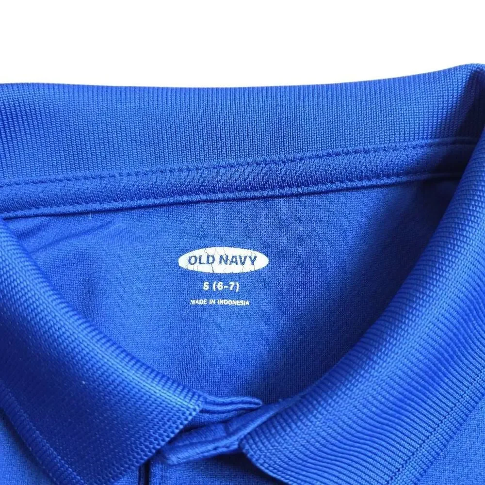 Old Navy Royal Blue polo shirt S6/7